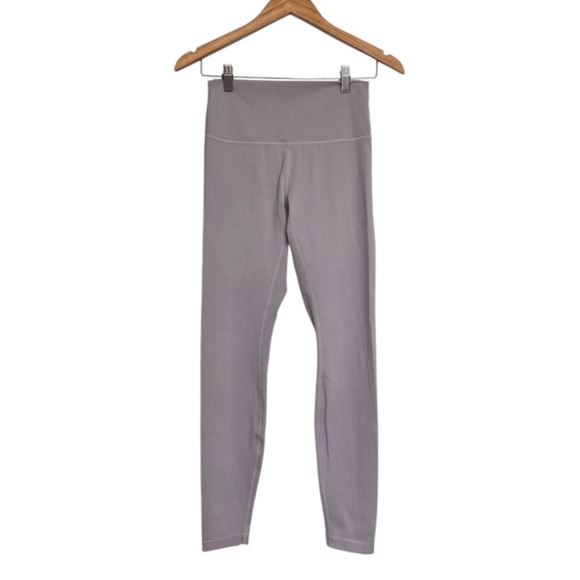 lululemon athletica Pants - Lululemon Wunder Under High Rise 28 Leggings Lavender Dew Size 6